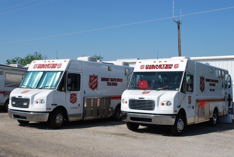 The Salvation Army responding at large explosion in West, Texas